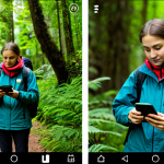 User-Friendly Nature Observation App**

"A young woman, fully clothed in practical hiking attire, using a mobile app for plant identification in a lush forest, safe for work, appropriate content, professional photograph of the app interface clearly visible, showing an easy-to-use design with large icons and clear text, perfect anatomy, natural pose, well-formed hands, correct proportions, family-friendly, high quality, natural lighting, modest clothing."

**